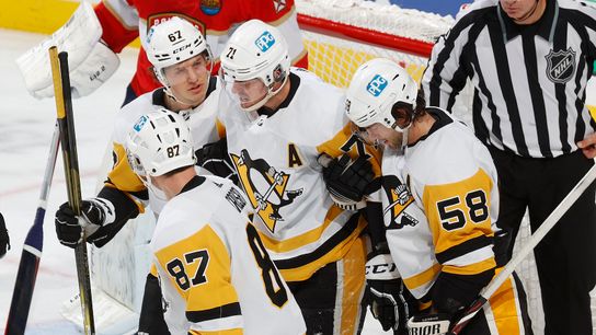 'Preliminary prognosis positive' after Malkin takes shot to knee taken in Sunrise, Fla. (Penguins)